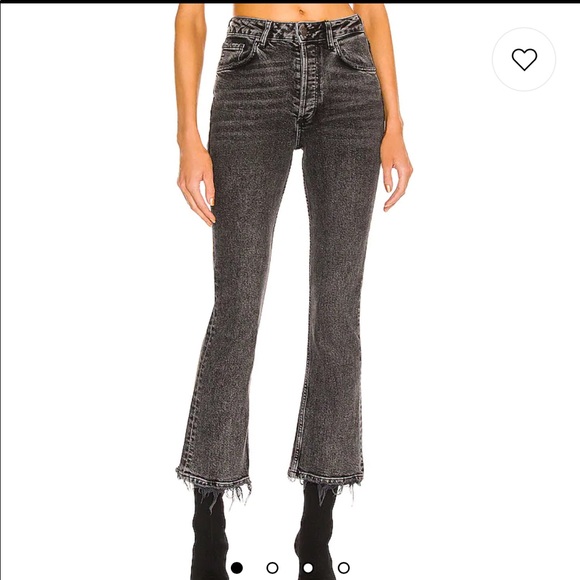 Anine Bing Pants - NWOT - Never Worn - Anine Bing - Lara Jeans - Size 27 - Dark Charcoal